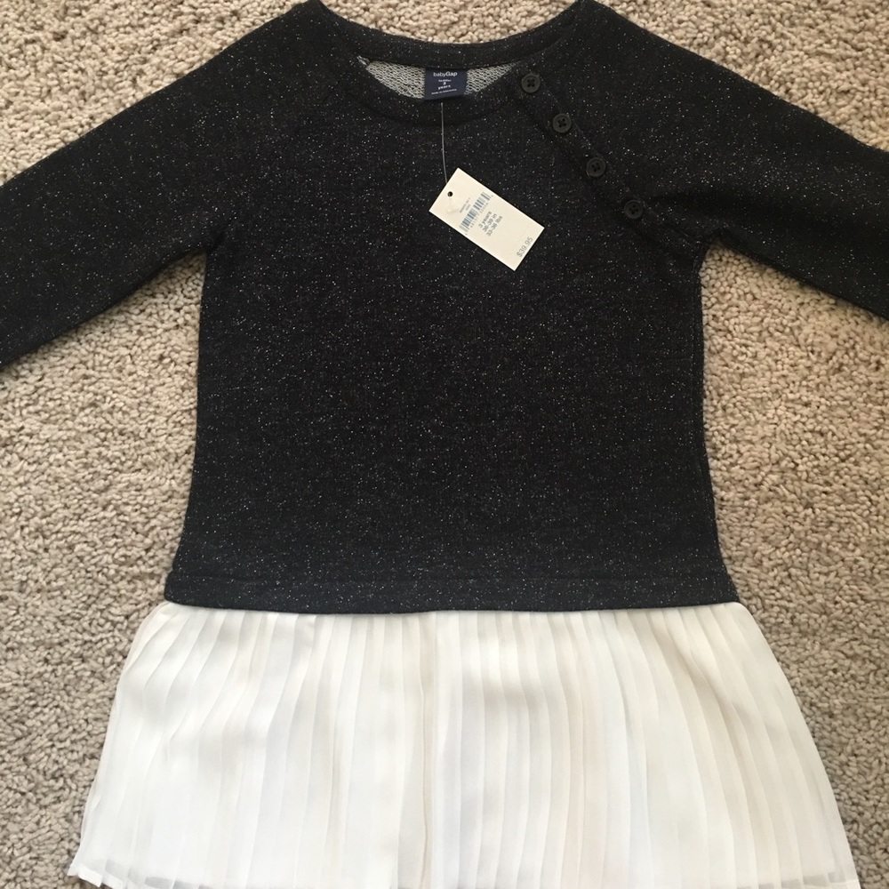 Darling black and white dress